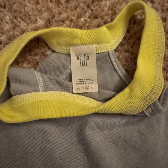 Free People Tops - We the free TANK size medium flowey